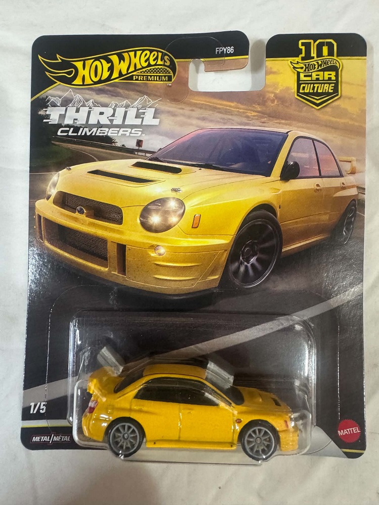 Premium Thrill Climbers Subaru Impreza WRX