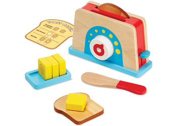 Toaster, Bread & Butter Set