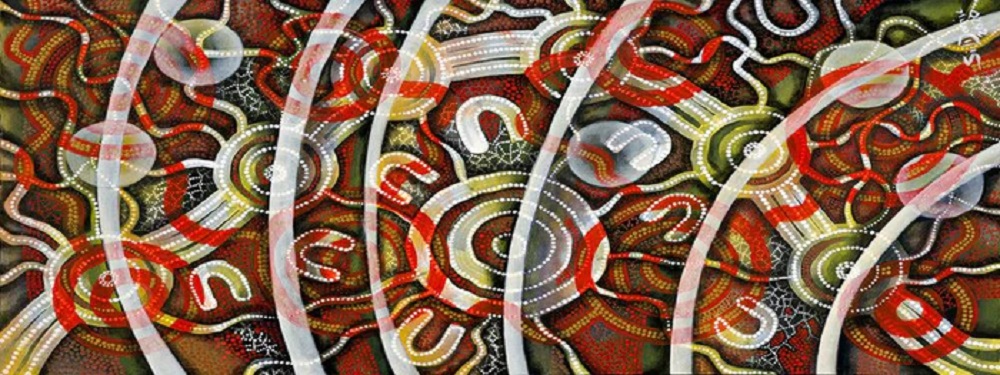 Indigenous Art - Together Panorama