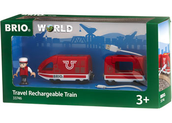 Rechargeable Travel Train With USB Cable