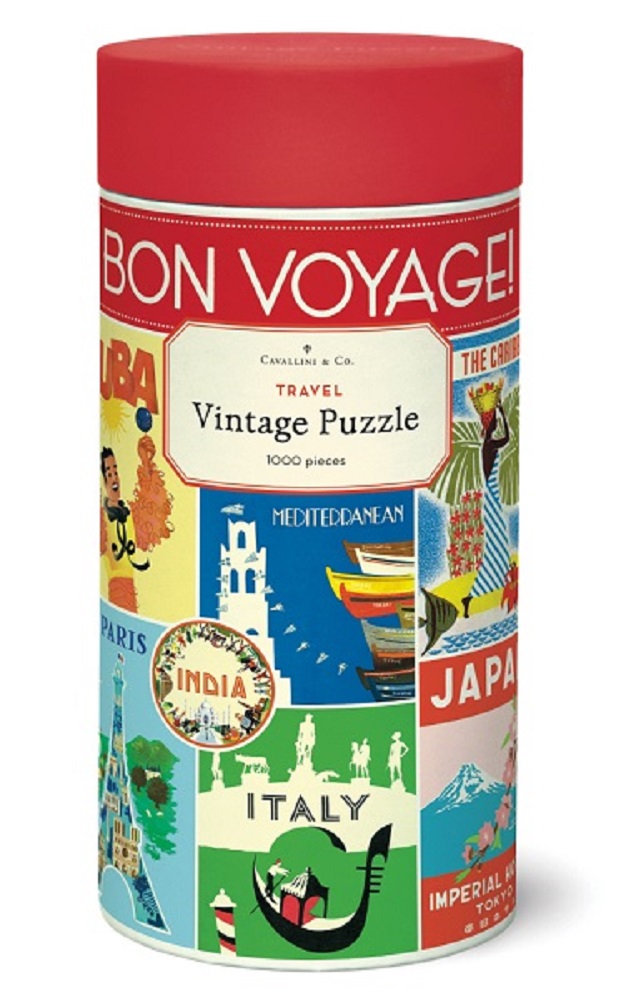 Vintage Puzzle - Travel