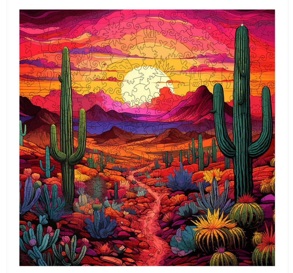 Trippy Puzzles - Desert Daze