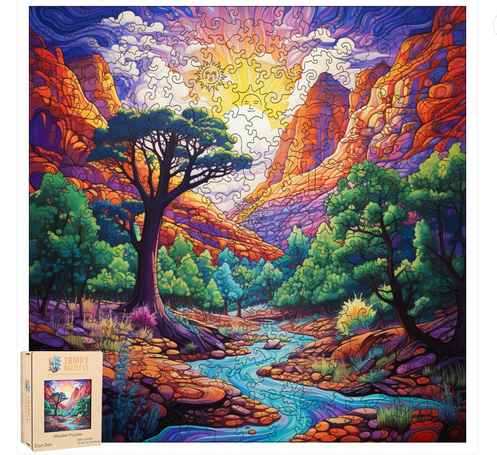 Trippy Puzzles - Zion Zen