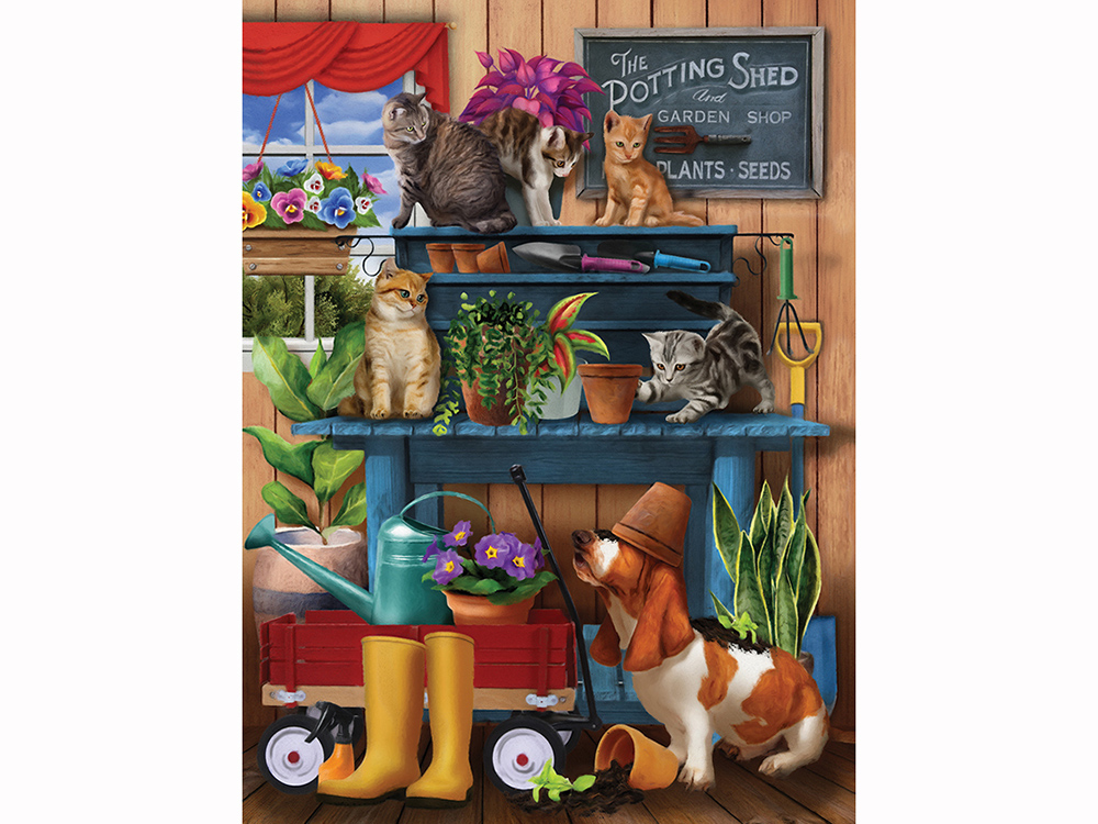 Trouble In The Potting Shed