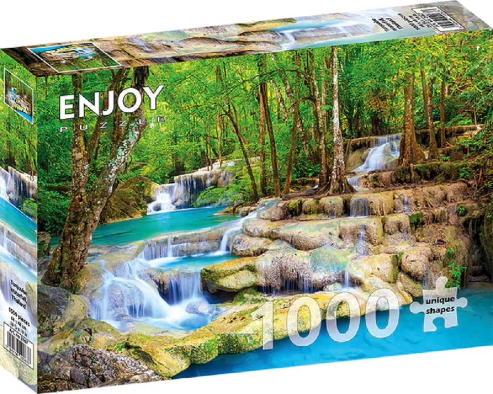 Turquoise Waterfall, Thailand