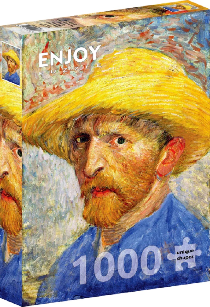 Van Gogh - Self Portrait With A Straw Hat