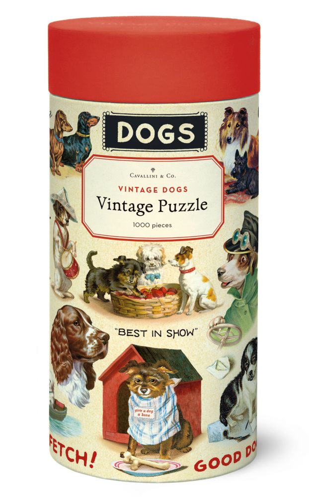 Vintage Puzzle - Vintage Dogs