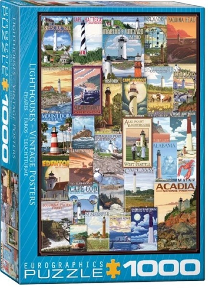 Vintage Posters - Lighthouses