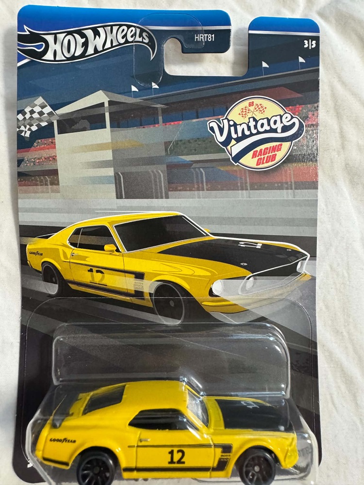 Vintage Racing Club 1969 Ford Mustang Boss 302