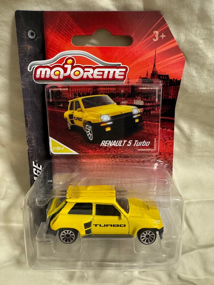 Vintage Car - Renault 5 Turbo Yellow