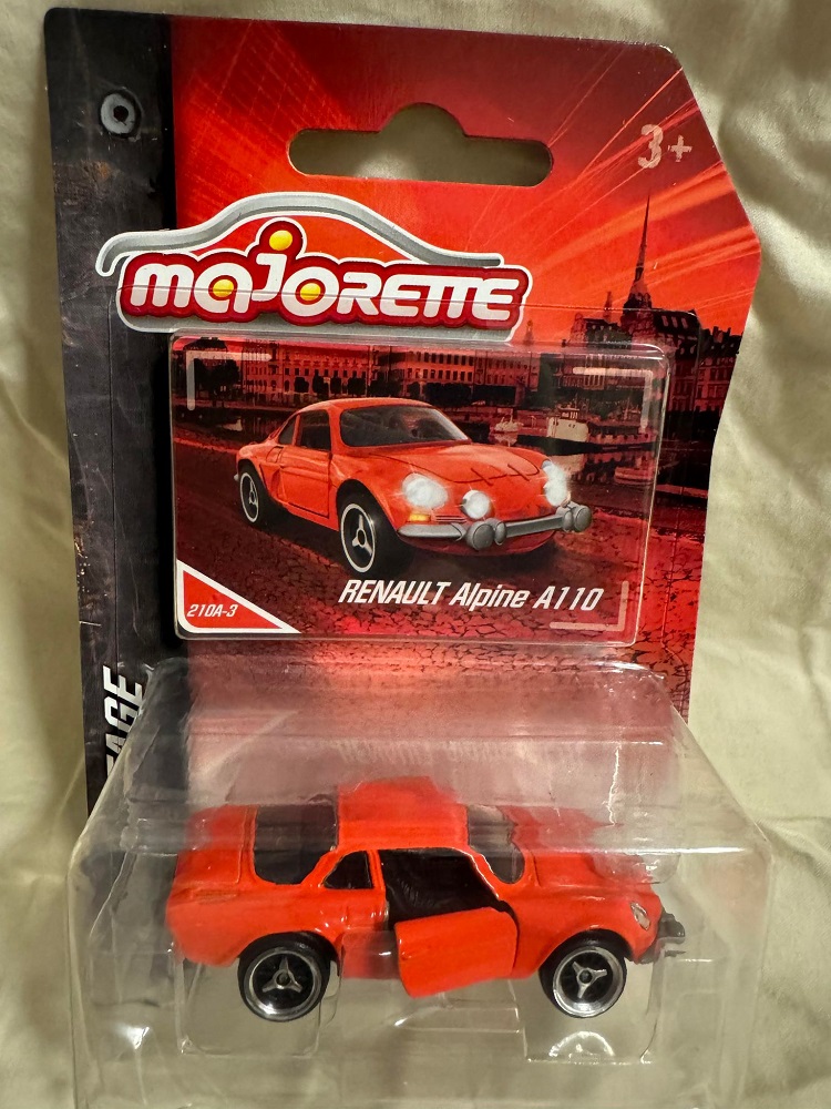 Vintage Car - Renault Alpine A110 Orange