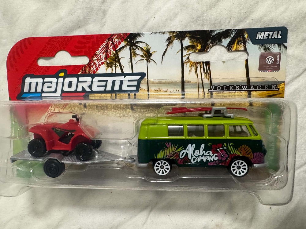 Volkswagen T1 Kombi With Quad Bike