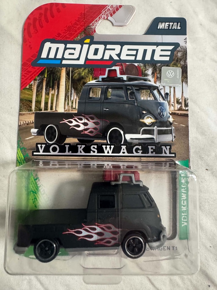 Volkswagen T1 Kombi Pickup Black