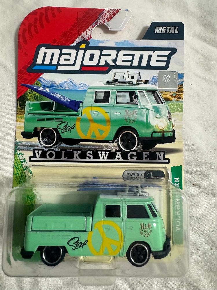 Volkswagen T1 Kombi Pickup Green