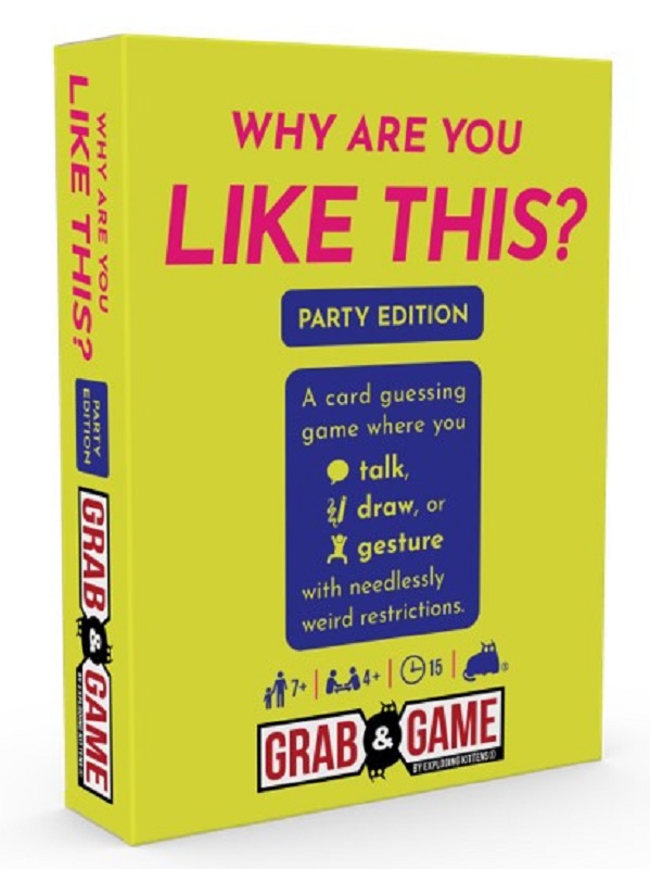 Why Are You Like This Party Edition