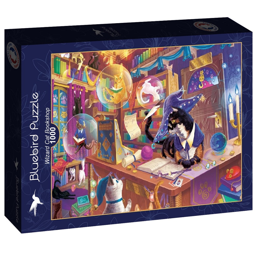 Wizard Cat Bookshop (2)  (ETA Mid-December)