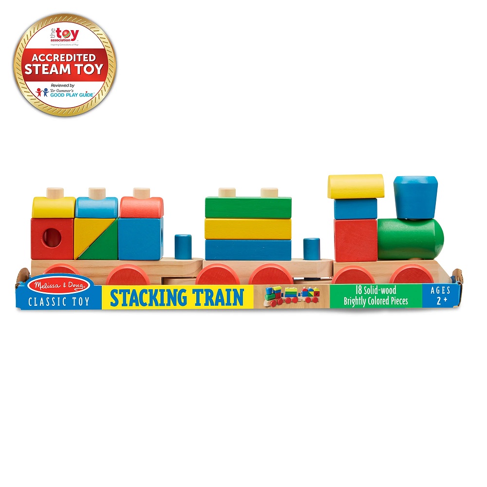 Wooden Stacking Train