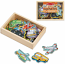 20 Wooden Vehicles Magnets