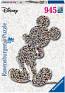 Disney Mickey Mouse Shaped Puzzle   
