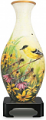 Puzzle Vase - Goldfinches