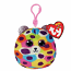 Squish A Boo Keyring Clip - Giselle The Leopard