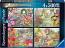 4 x 500 Pieces - Happy Days No.4 Glorious Gardens