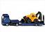 1761 Man TGX Low Loader With Backhoe Loader
