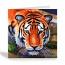Craft Buddy Crystal Art Card Kit - Tiger