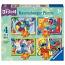 4 Puzzles In A Box - Disney Stitch Vacay Mode