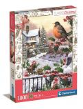 Classic Christmas Collection -  Robin & Holly Bushes