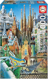 Miniature Puzzle - Gaudi Collage