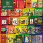 Flame Tree - Rainbow Bookshelves