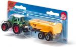 1605 Fendt Favorit 930 Tractor With Krampe Half Pipe Trailer