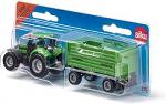 1606 Deutz Fahr 265 Agrotron Tractor With  Fortuna 2-Axle Trailer