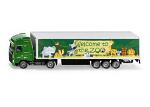 1627 Semi Trailer With Welcome To The Zoo Trailer