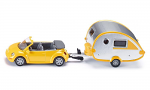 1629 Car With Caravan
