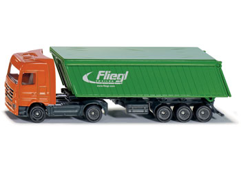 1796 1:87 Scale Mercedes Benz Truck With Trailer & Roof