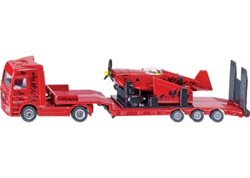 1866 1:87 Scale Low Loader With Sporting Airplane