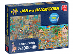 Jan Van Haasteren - 2 x 1000 The Music Shop & Holiday Jitters