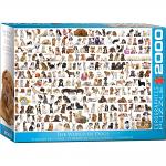 The World Of Dogs 2000 Pieces