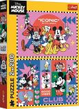 2 x 200 Piece Puzzles - Disney Mickey Mouse (2)