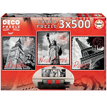 Big Cities Deco 3 x 500