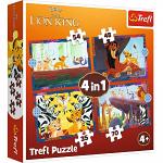 Disney The Lion King 4-Puzzle Pack (2) 