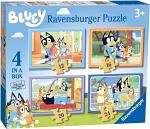 4 Puzzles In A Box - Bluey Let's Do This