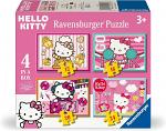 4 Puzzles In A Box - Hello Kitty