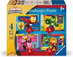 4 Puzzles In A Box - Iron Man & Friends