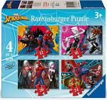 4 Puzzles In A Box - Marvel Spiderman