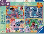 4 x 100 Pieces Disney Stitch