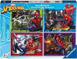 4 x 100 Pieces Spiderman Protector Of New York