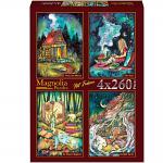 4 x 260 Pieces Kat Fadora 5006